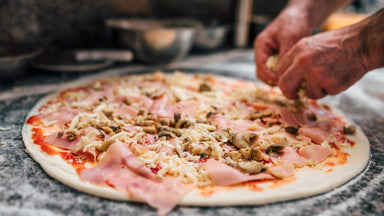 Elevate Your Pizza Making with AMPTO’s Marble Pizza Prep Tables