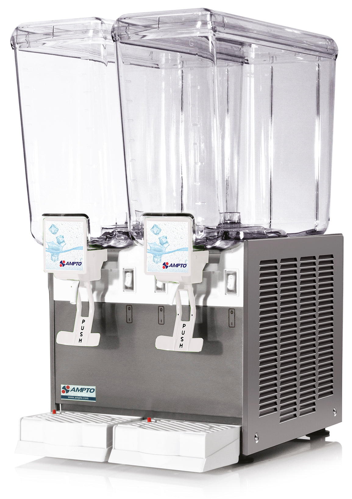 D1256 -  Beverage Dispenser 2 Tank - 5 Gallons ea. NSF/UL.