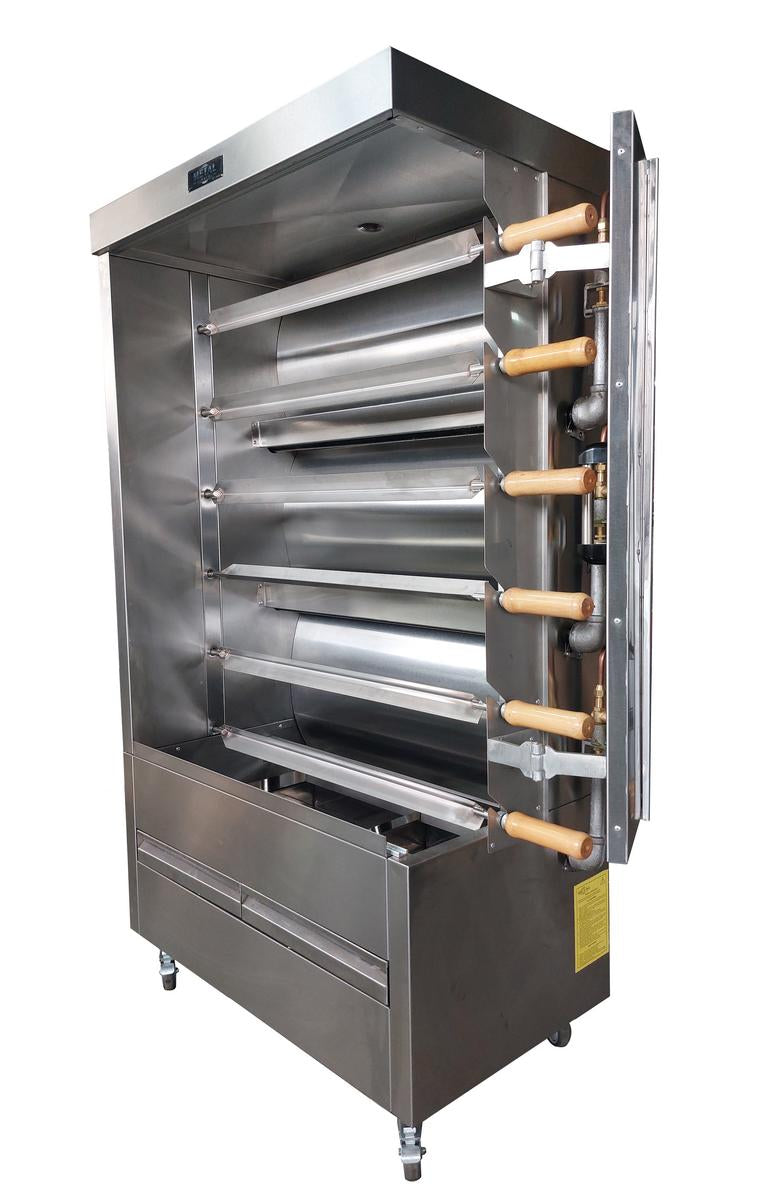 Commercial Rotisserie Chicken Ovens in Gas & Electric