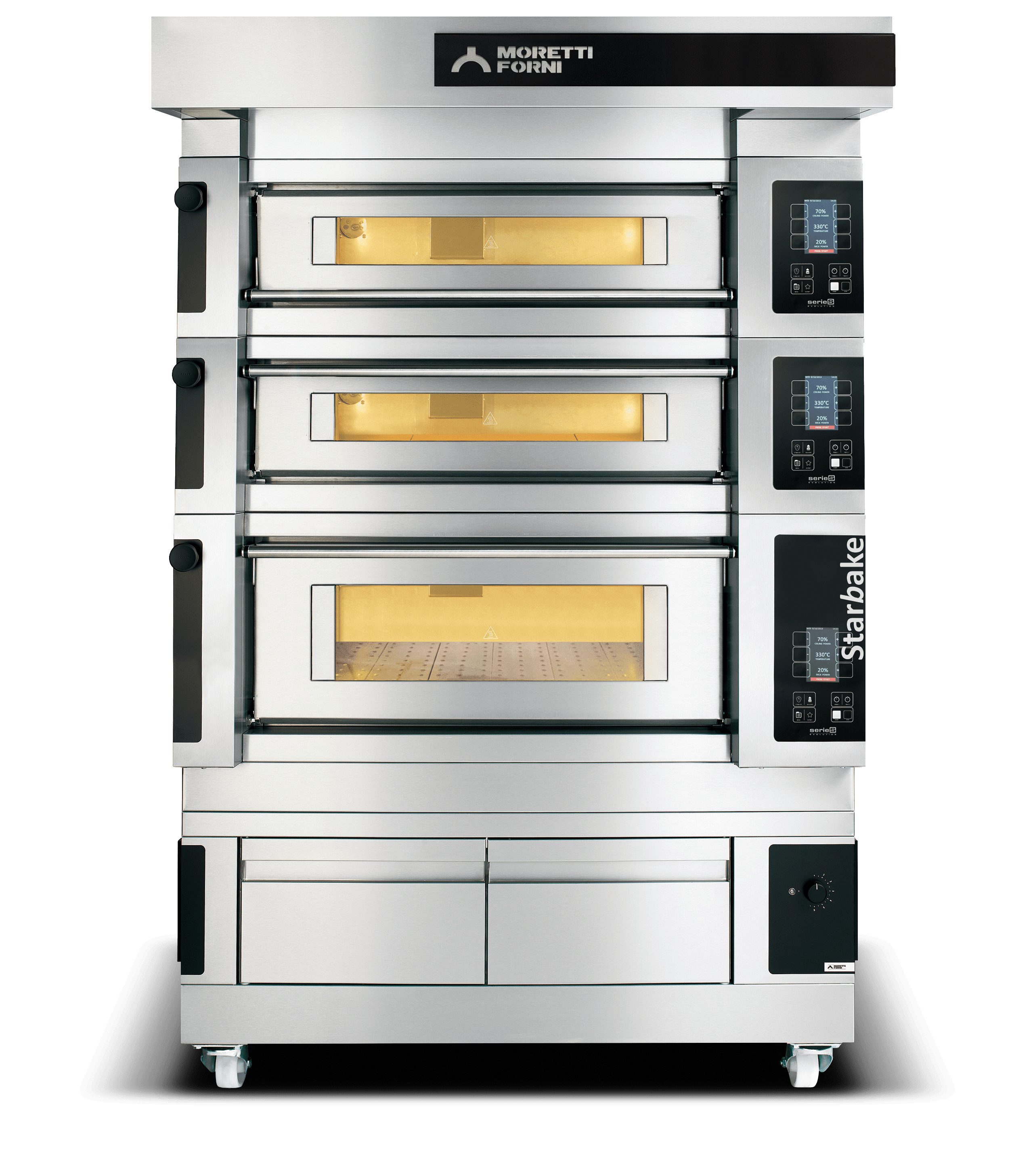 S100E3 - serie S modular Electric Pizza oven 37-1/2"x29x6-1/4 (Chamber)